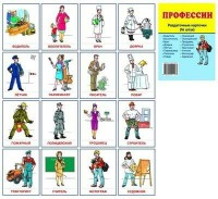 Раздаточные карточки "Профессии" - fgospostavki.ru - Новоалтайск