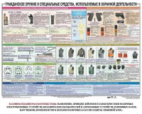 Плакат "Гражданское оружие и спецсредства, используемые в охранной деятельности" - fgospostavki.ru - Новоалтайск
