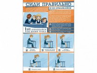 Стенд "Сиди правильно и не отвлекайся" - fgospostavki.ru - Новоалтайск