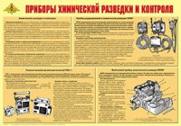 Плакат "Приборы химической разведки и контроля" - fgospostavki.ru - Новоалтайск