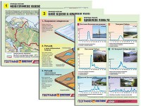 Комплект таблиц по географии "Природа России" раздаточные (цветные, ламинированные, А4, 10 штук) - fgospostavki.ru - Новоалтайск