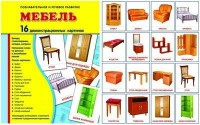 Демонстрационные карточки "Мебель" - fgospostavki.ru - Новоалтайск