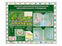 Стенд-уголок "Паспорт дорожной безопасности образовательного учреждения" - fgospostavki.ru - Новоалтайск