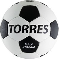 Мяч футбольный TORRES Main Stream (размер 4, синтетическая кожа, тренировочный) - fgospostavki.ru - Новоалтайск