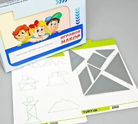 Игровой набор "Танграм" (с комплектом карточек) - fgospostavki.ru - Новоалтайск