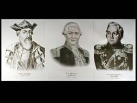Портреты путешественников (25 штук, формат А3) - fgospostavki.ru - Новоалтайск