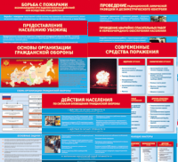 Комплект таблиц "Основы гражданской обороны (МЧС РФ)" 13 штук. - fgospostavki.ru - Новоалтайск