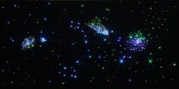 Настенный фиброоптический ковер "Млечный путь" 200х100, 300 точек - fgospostavki.ru - Новоалтайск