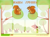 Стенд информационный для ДОУ "Наша группа" (80х110см, 6 карм., алюм. проф.) - fgospostavki.ru - Новоалтайск