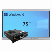Интерактивная панель 75" (встроенный ПК, Win10) - fgospostavki.ru - Новоалтайск