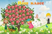 Стенд "Наш класс" Вариант 3 - fgospostavki.ru - Новоалтайск