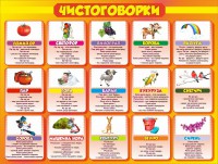 Стенд "Чистоговорки", часть 2 - fgospostavki.ru - Новоалтайск