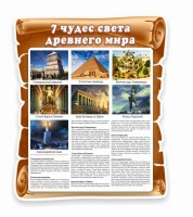 Стенд "Семь чудес света" - fgospostavki.ru - Новоалтайск