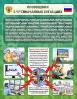 Стенд "Оповещения в чрезвычайных ситуациях" - fgospostavki.ru - Новоалтайск