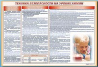 Стенд-уголок "Техника безопасности на уроках химии" - fgospostavki.ru - Новоалтайск