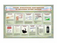 Стенды "Учебно-практическое оборудование по оказанию первой помощи" - fgospostavki.ru - Новоалтайск