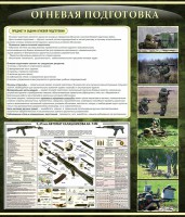 Стенд "Огневая подготовка" Вариант 3 - fgospostavki.ru - Новоалтайск