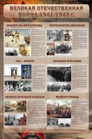 Стенд "Великая отечественная война (события)" - fgospostavki.ru - Новоалтайск