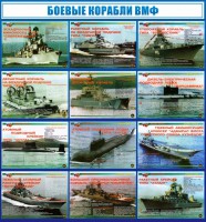 Стенд "Боевые корабли ВМФ" - fgospostavki.ru - Новоалтайск