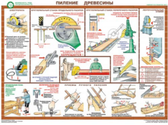 Комплект плакатов "Безопасность труда при деревообработке" - fgospostavki.ru - Новоалтайск