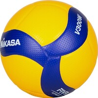 Мяч волейбольный Mikasa V300W (размер 5, синтетическая кожа, профессиональный) - fgospostavki.ru - Новоалтайск