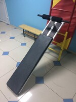 Доска для пресса навесная на шведскую стенку с двумя валиками (длина 1,5 метра) - fgospostavki.ru - Новоалтайск