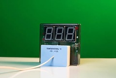 Датчик температуры с независимой индикацией (термометр демонстрационный) - fgospostavki.ru - Новоалтайск