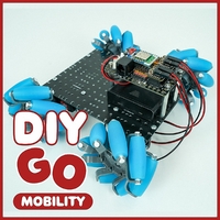 Robo kit DIYGO Мобильный робот с колесами всенаправленного движения - fgospostavki.ru - Новоалтайск