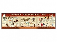 Настенное полотно "История Олимпийских игр" - fgospostavki.ru - Новоалтайск