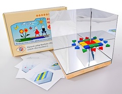 Игровой набор Фребеля "Мозаика геометрическая 3D" - fgospostavki.ru - Новоалтайск