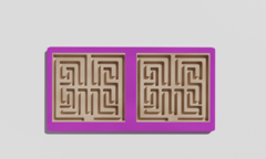 Межполушарная доска №13 фиолетовая - fgospostavki.ru - Новоалтайск