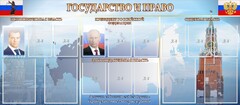 Стенд "Государство и право" - fgospostavki.ru - Новоалтайск