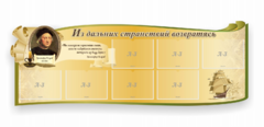 Стенд резной "Из дальних странствий возвратясь" - fgospostavki.ru - Новоалтайск