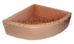 Сухой бассейн угловой полукруглый (без рисунка) - fgospostavki.ru - Новоалтайск