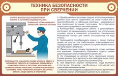 Стенд "Техника безопасности при сверлении" - fgospostavki.ru - Новоалтайск