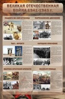 Стенд "Великая отечественная война (события)" - fgospostavki.ru - Новоалтайск