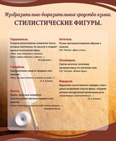 Стенд "Стилистические фигуры" Вариант 2 - fgospostavki.ru - Новоалтайск