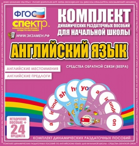 Динамические раздаточные пособия. Английский язык (веера). Английские местоимения, английские предлоги. - fgospostavki.ru - Новоалтайск