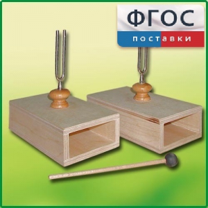 Камертон на резонансных ящиках (пара) - fgospostavki.ru - Новоалтайск