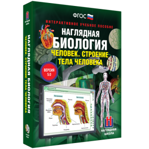 Наглядная биология. 8 - 9 классы. Человек. Строение тела человека - fgospostavki.ru - Новоалтайск