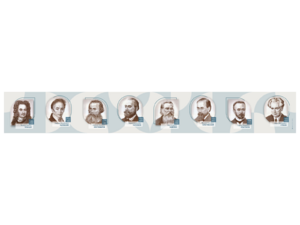 Стенд-лента "Выдающиеся ученые-историки" - fgospostavki.ru - Новоалтайск