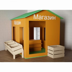 Игровой домик «Рынок» - fgospostavki.ru - Новоалтайск