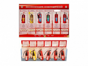 Электрифицированный стенд-тренажер "Эксплуатация огнетушителей" с разрезными агрегатами - fgospostavki.ru - Новоалтайск