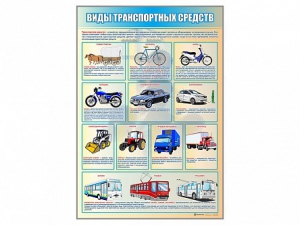 Стенд "Виды транспортных средств" - fgospostavki.ru - Новоалтайск