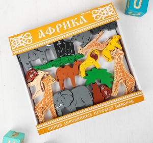 Конструктор "Африка", 35 элементов - fgospostavki.ru - Новоалтайск