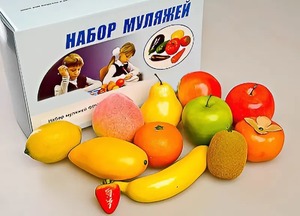 Набор муляжей фруктов - fgospostavki.ru - Новоалтайск