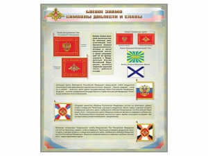 Стенд "Боевое знамя. Символы доблести и славы" - fgospostavki.ru - Новоалтайск