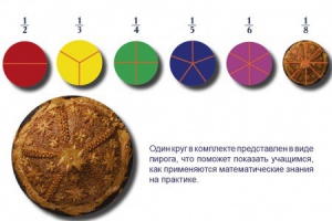 Учебно-игровой комплекс на магнитах "Доли круга" - fgospostavki.ru - Новоалтайск