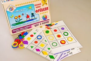 Игровой набор Фребеля "Цвет и форма" (серия "Эксперимент") - fgospostavki.ru - Новоалтайск