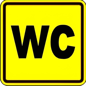 Тактильный знак (WC) 100х100 - fgospostavki.ru - Новоалтайск